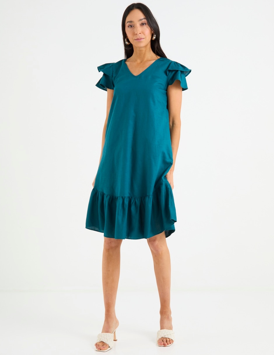 Vestido corto casual Ábito para mujer