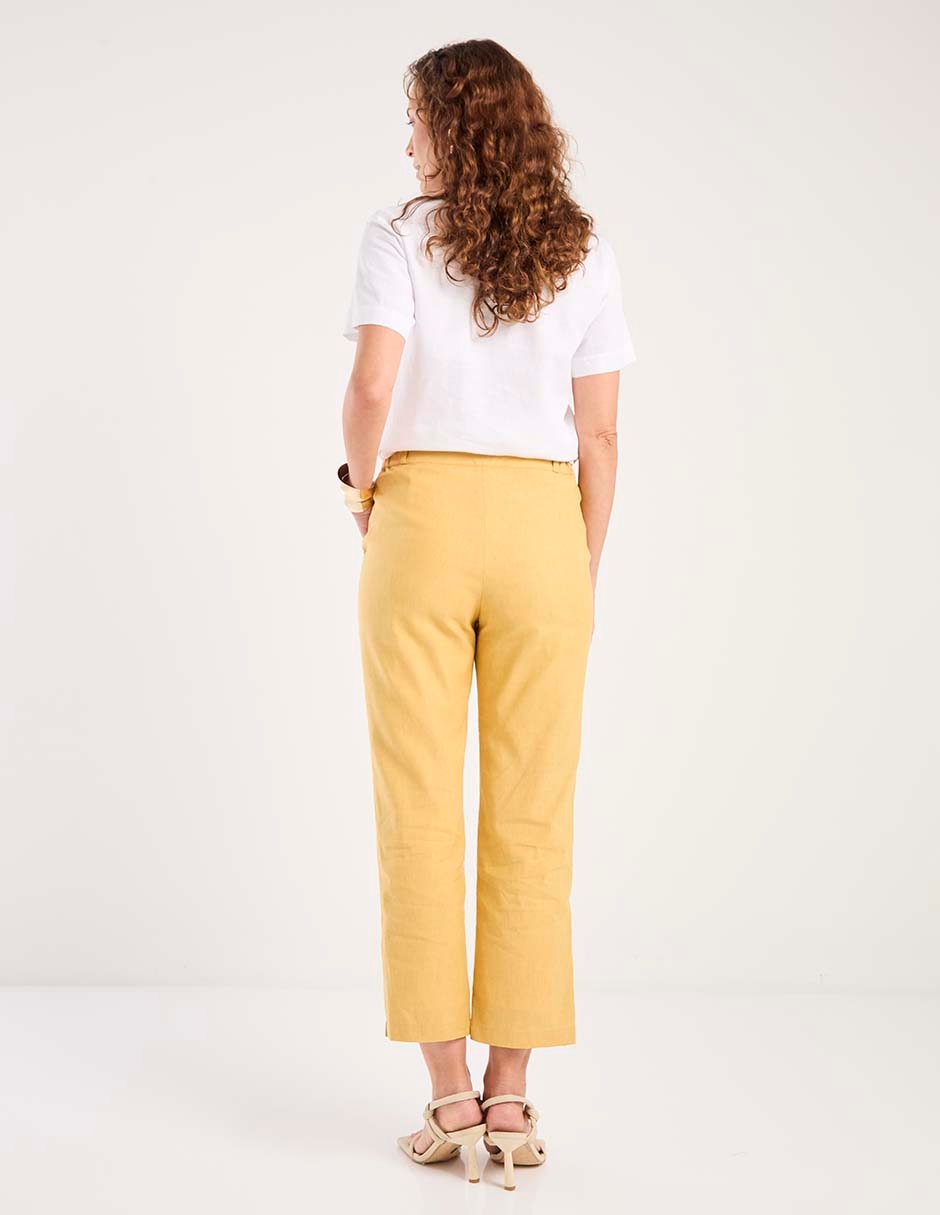 Pantalón chino slim para mujer 4