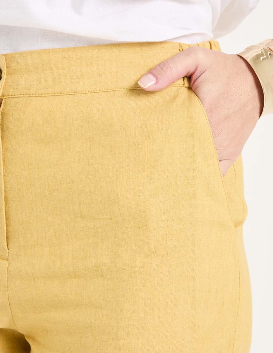 Pantalón chino slim para mujer 2