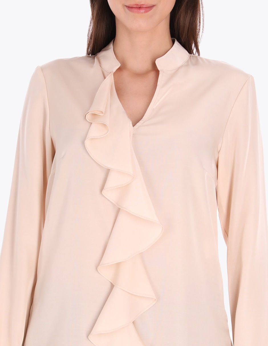 Blusa manga larga para mujer 7