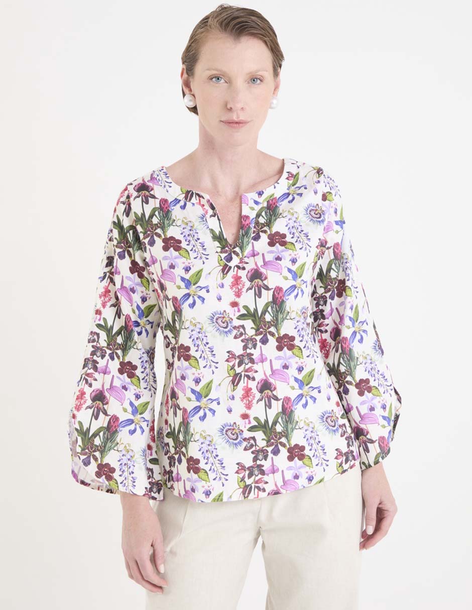 Blusa manga larga para mujer 1