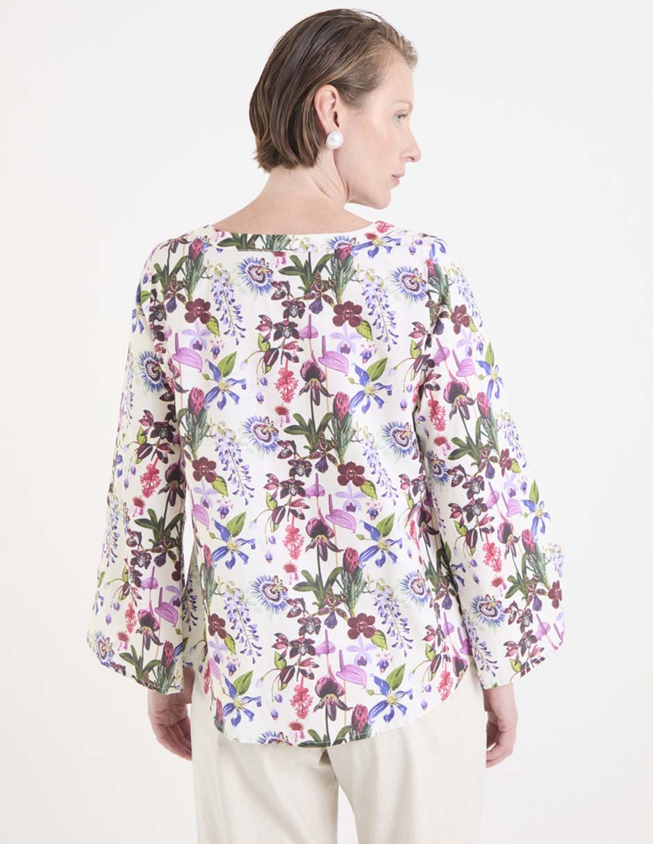 Blusa manga larga para mujer 5