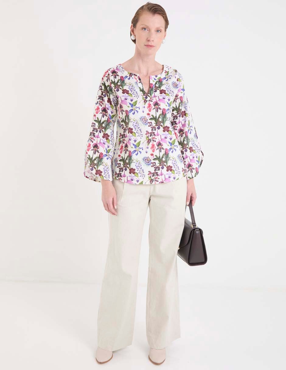 Blusa manga larga para mujer 6