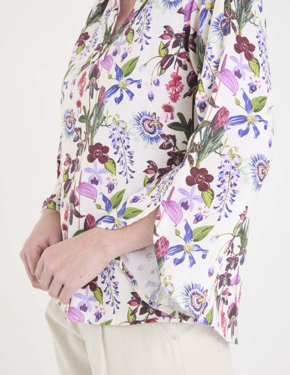 Blusa manga larga para mujer 7