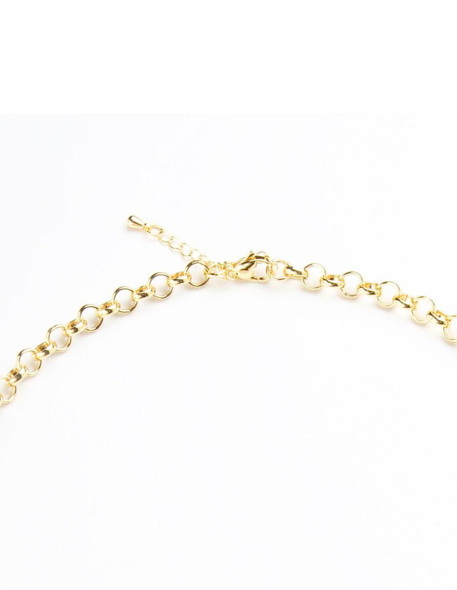 Collar ojo Vistâme con acabado baño de oro 18 K 8