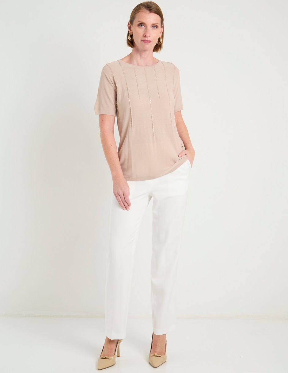 "pantalón" regular regular "para mujer" 7