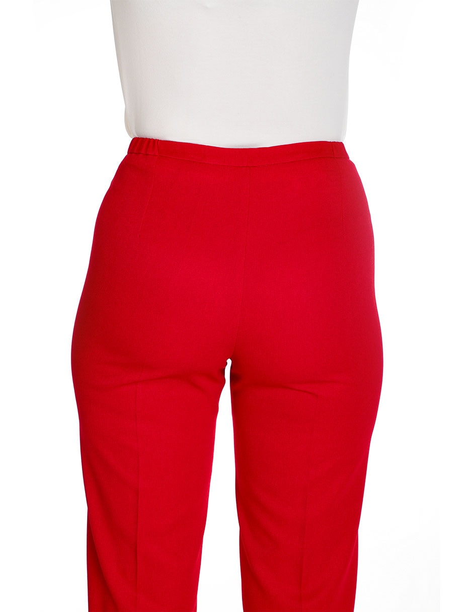 Pantalón de vestir straight para mujer 2