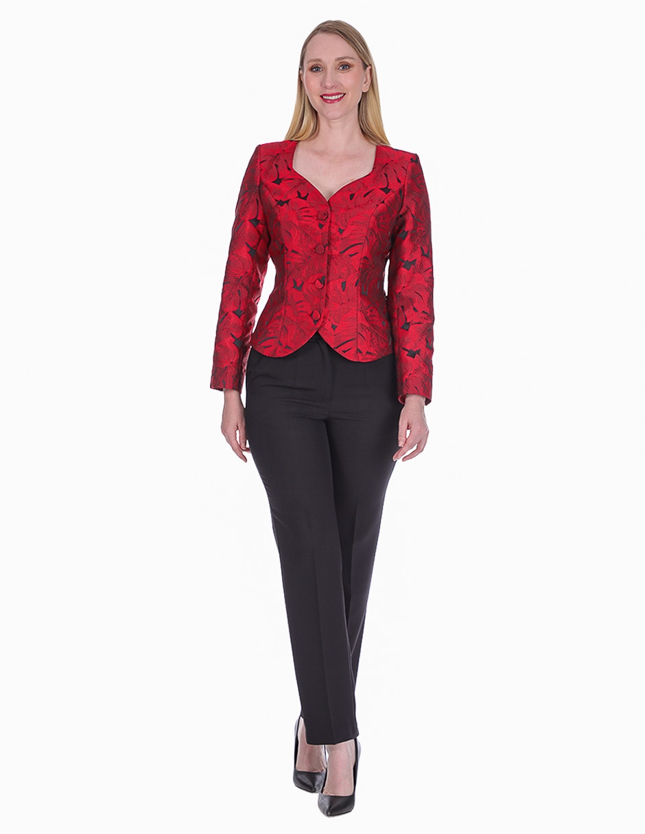Saco sastreado formal para mujer