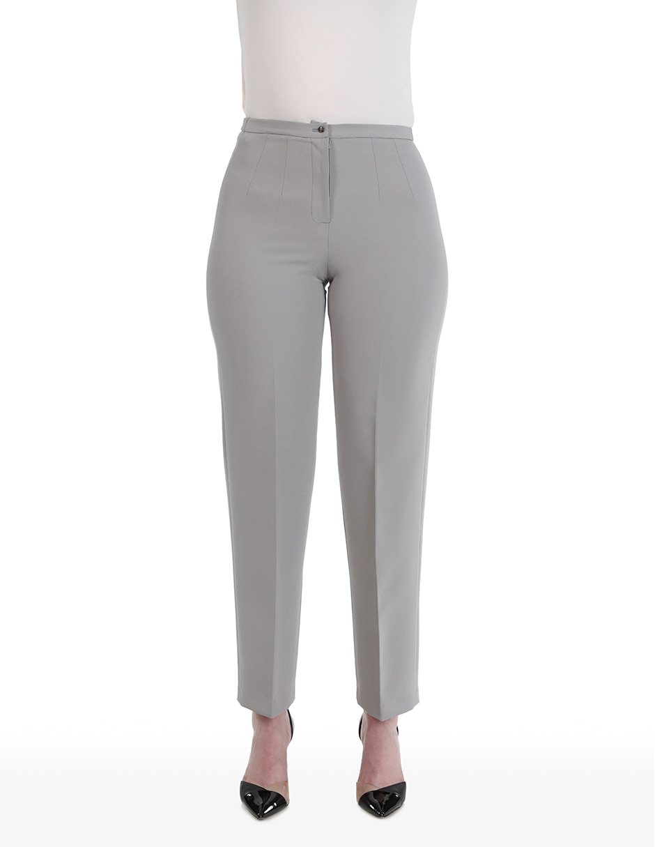 Pantalón de vestir straight para mujer