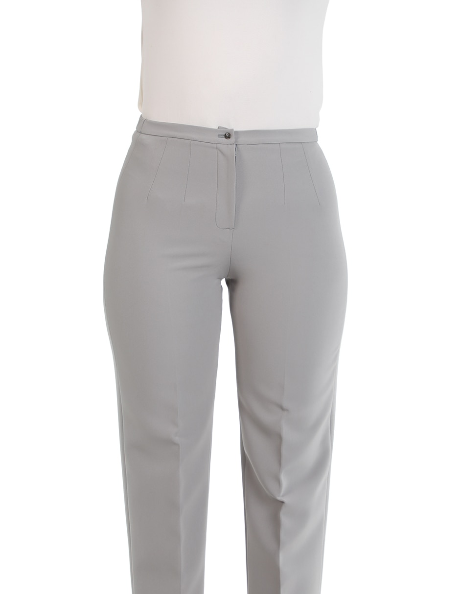 Pantalón de vestir straight para mujer