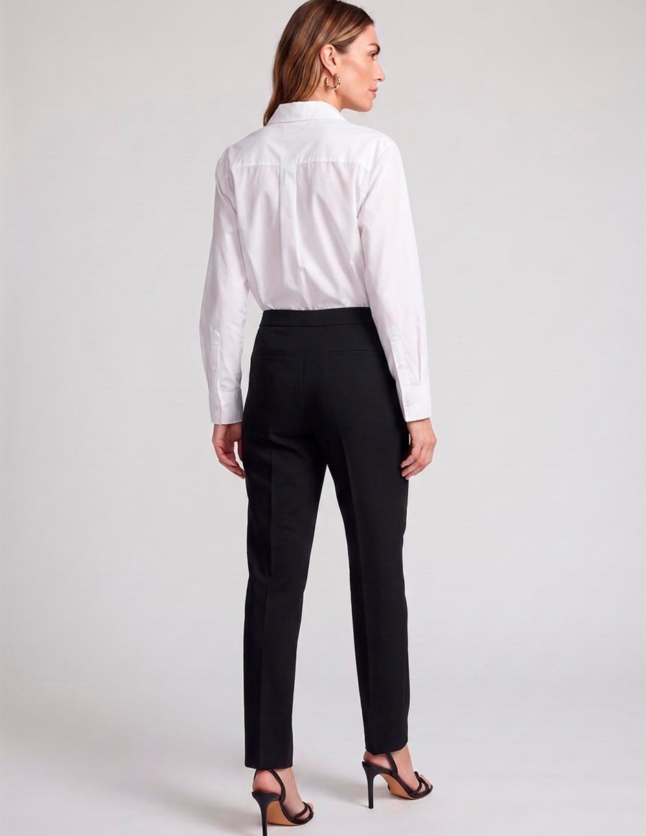 Pantalón de vestir straight para mujer 4