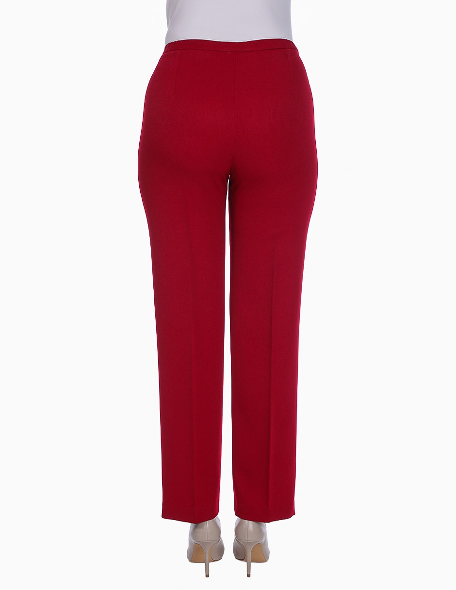 Pantalón de vestir straight para mujer 3