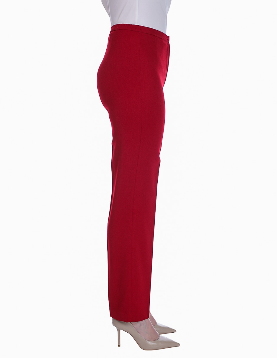 Pantalón de vestir straight para mujer 2