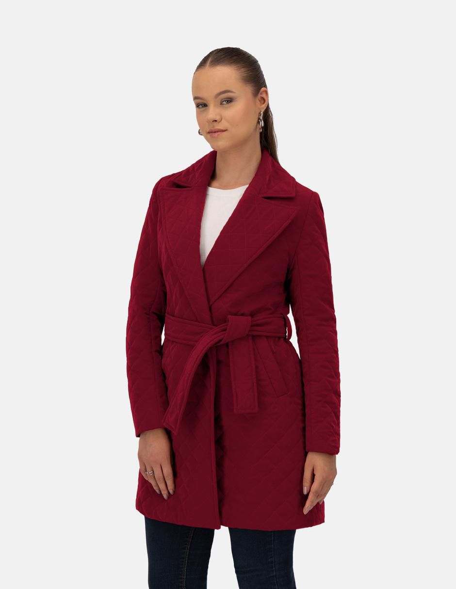 Abrigo Di Nuovo cruzado para mujer 1