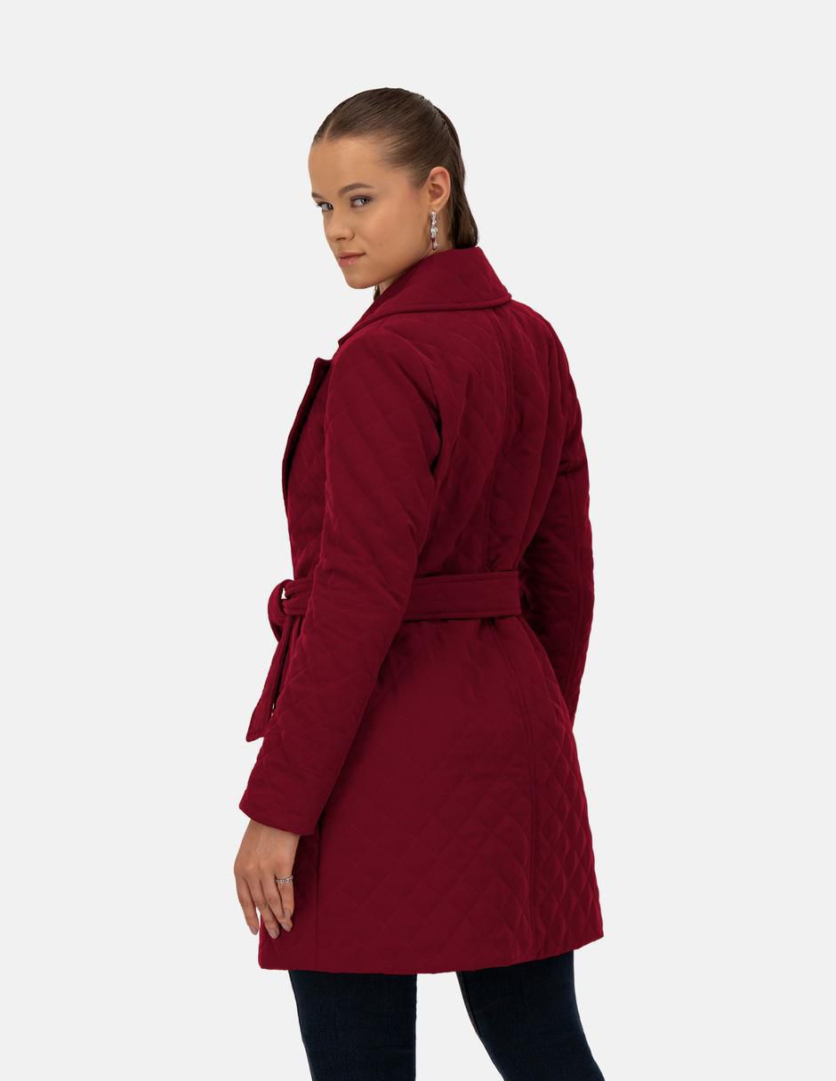 Abrigo Di Nuovo cruzado para mujer 5