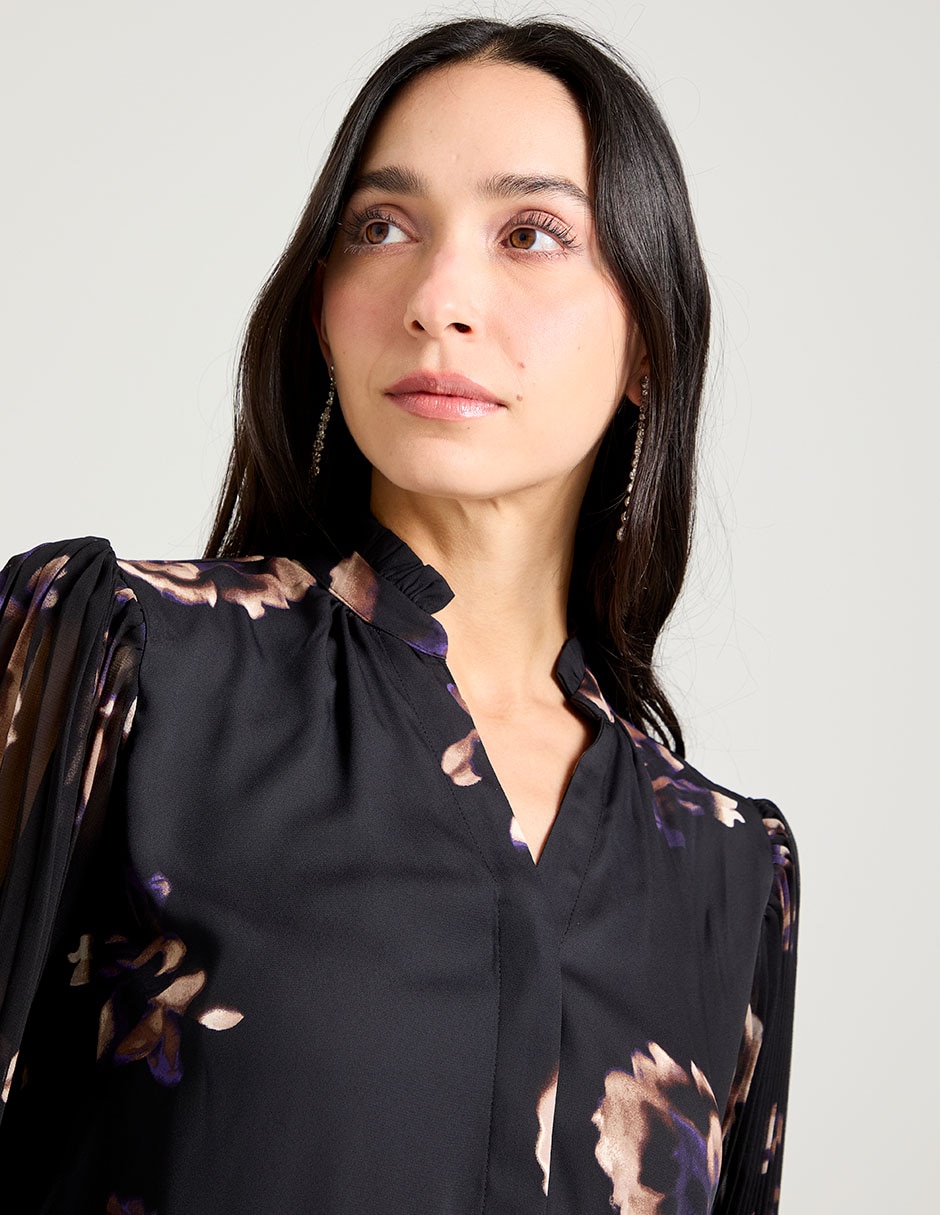 Blusa manga larga para mujer 9
