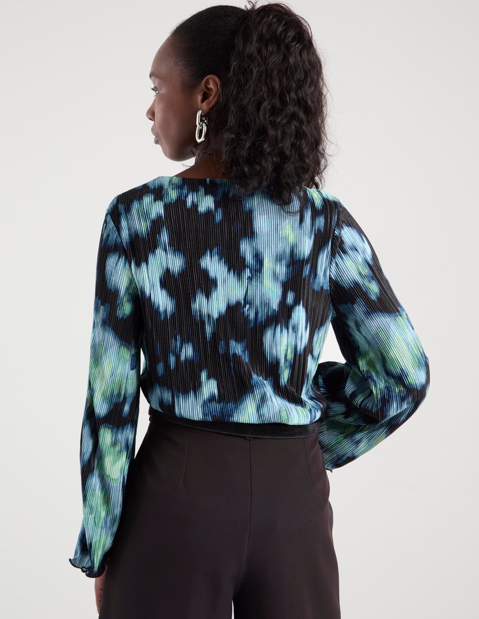 Blusa manga larga para mujer 6