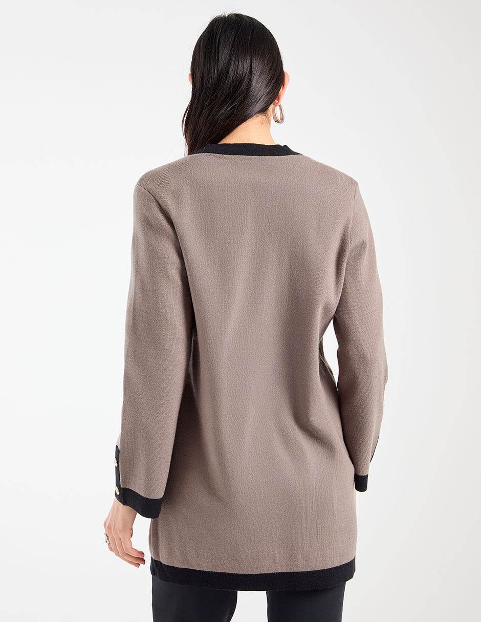 Suéter Travelers cuello V para mujer 6