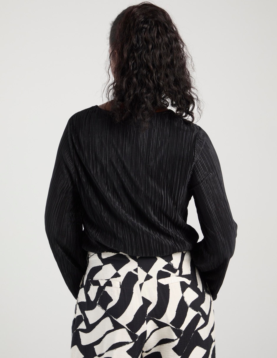 Blusa manga larga para mujer 6