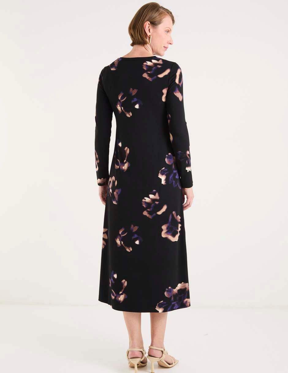 Vestido midi formal para mujer