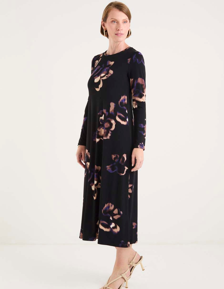 Vestido midi formal para mujer