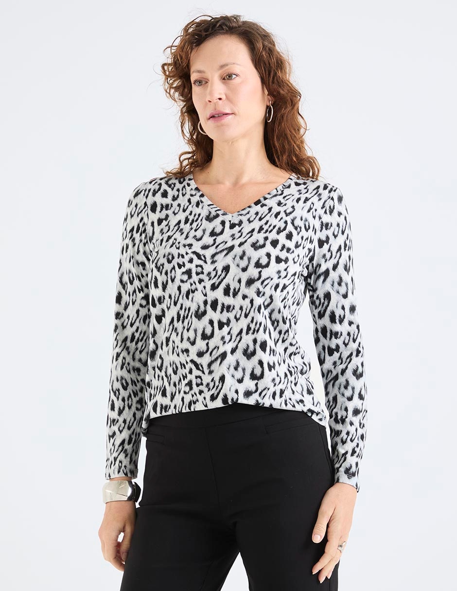 Blusa manga larga para mujer 1