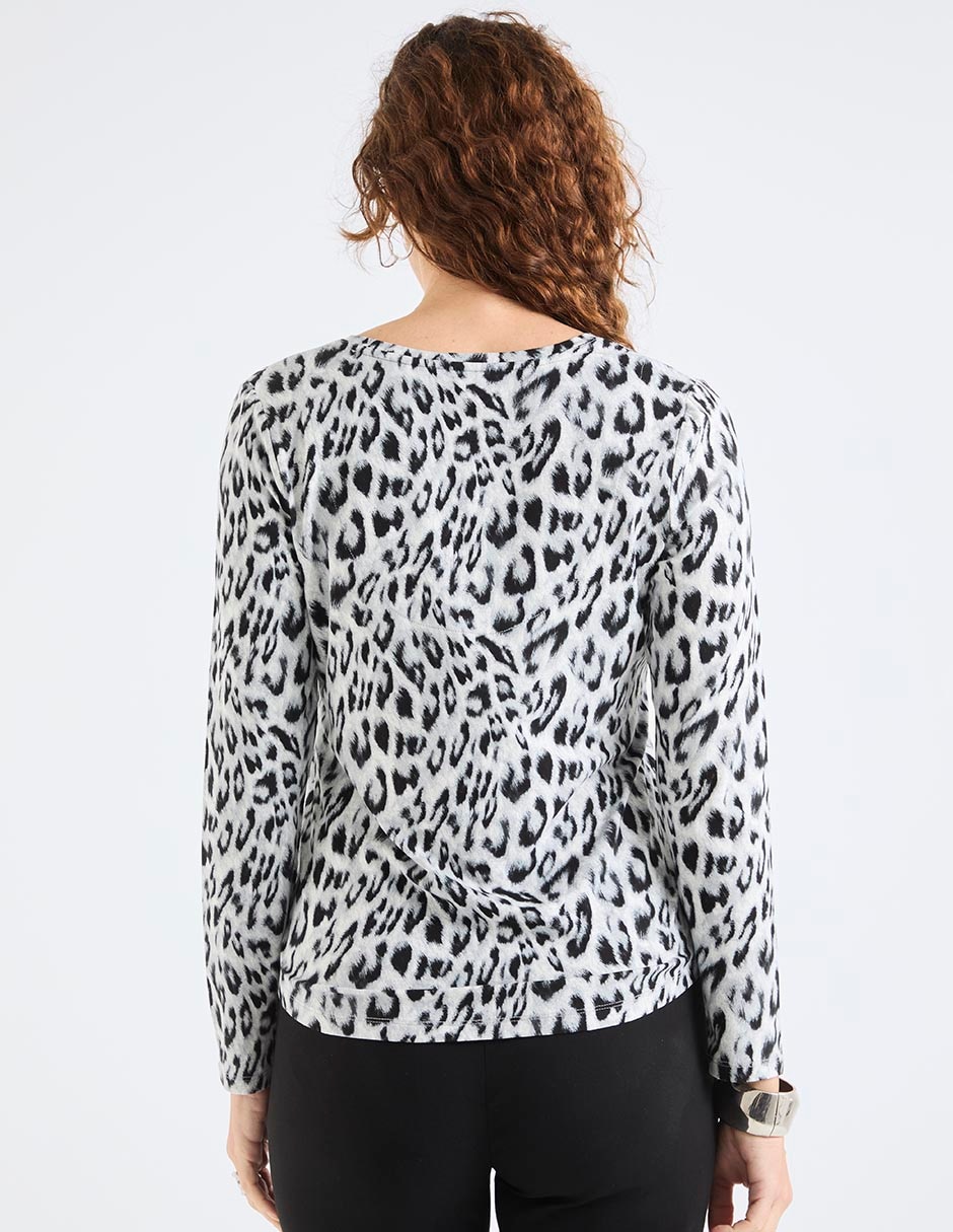 Blusa manga larga para mujer 6