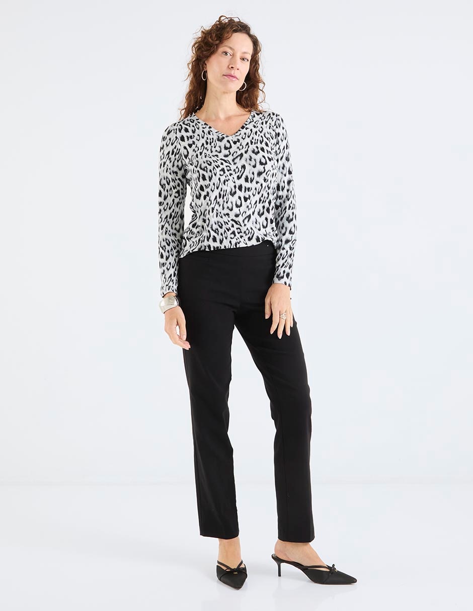 Blusa manga larga para mujer 7
