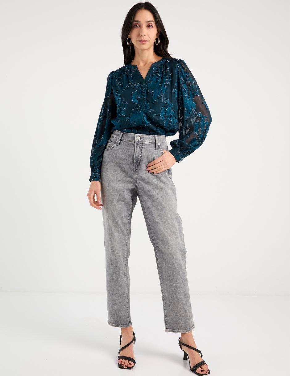 Blusa manga larga para mujer 7
