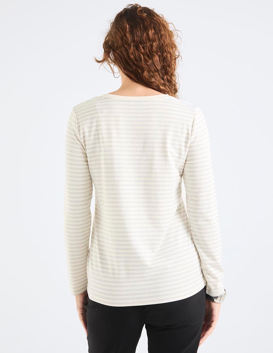 Blusa manga larga para mujer 5
