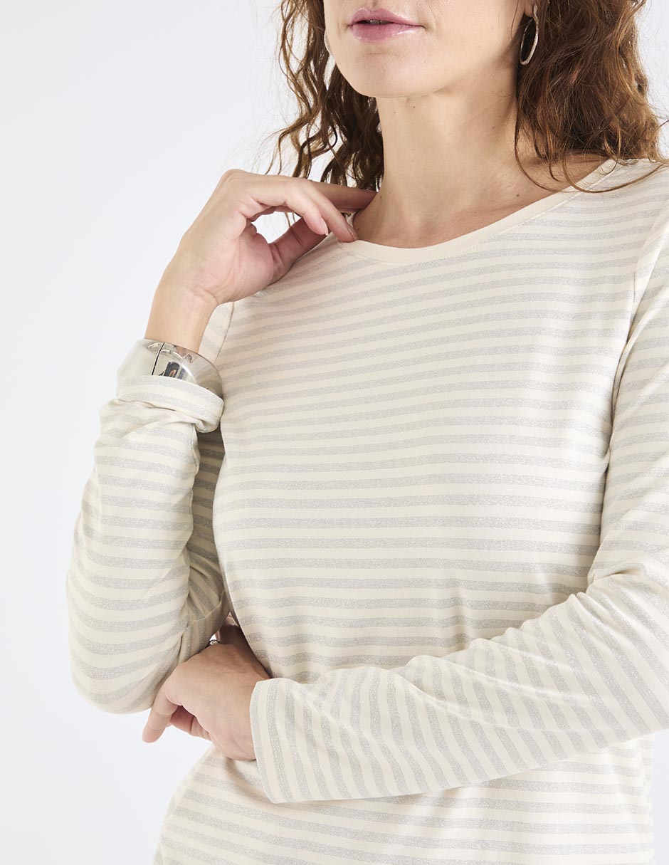 Blusa manga larga para mujer 7