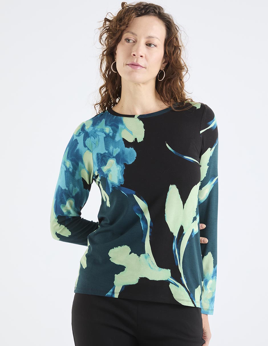 Blusa manga larga para mujer 1