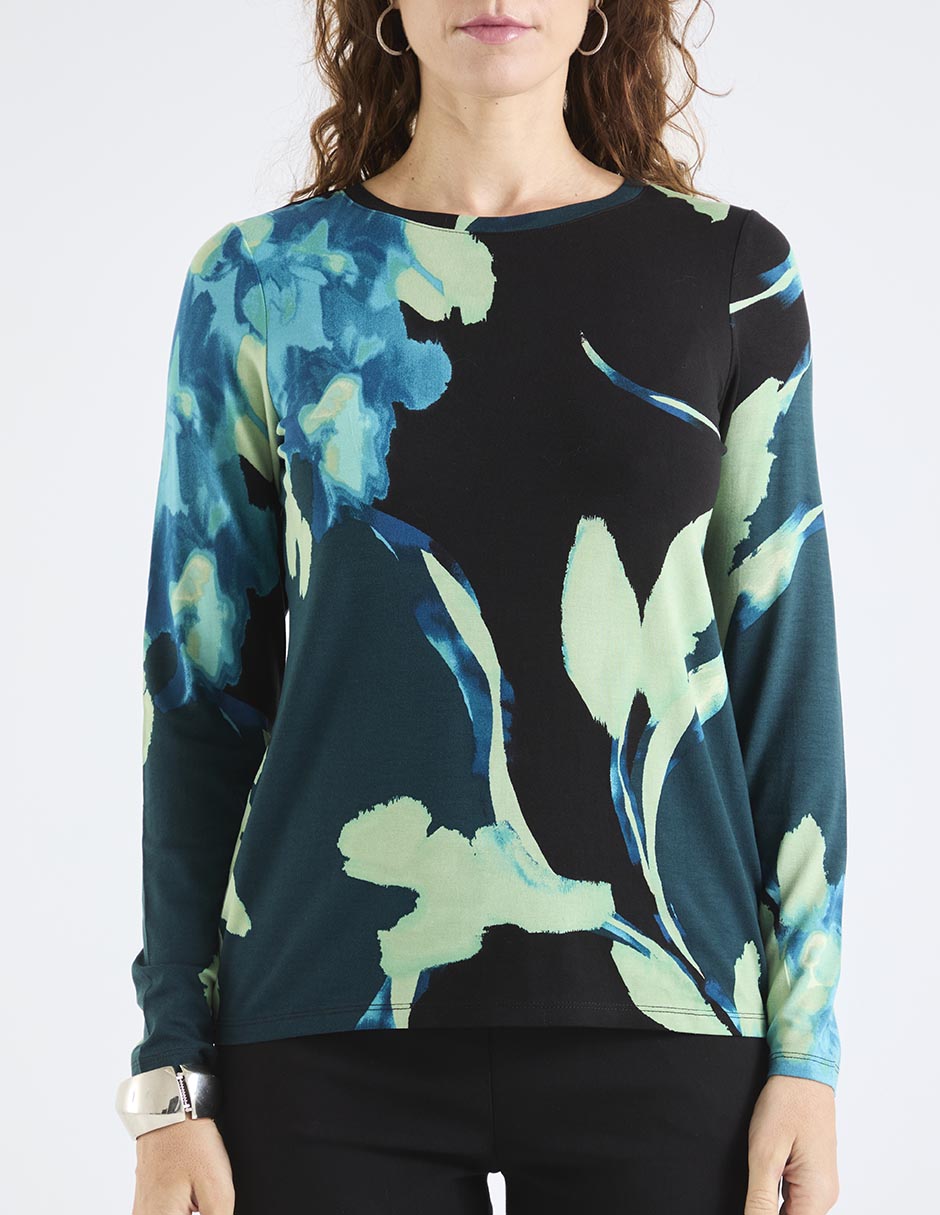 Blusa manga larga para mujer 9