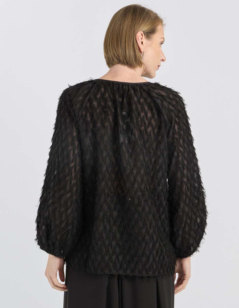 Blusa manga larga para mujer 5