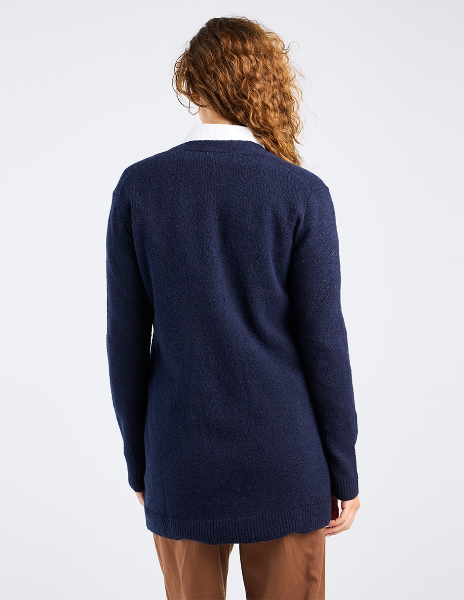Suéter cuello V para mujer 6