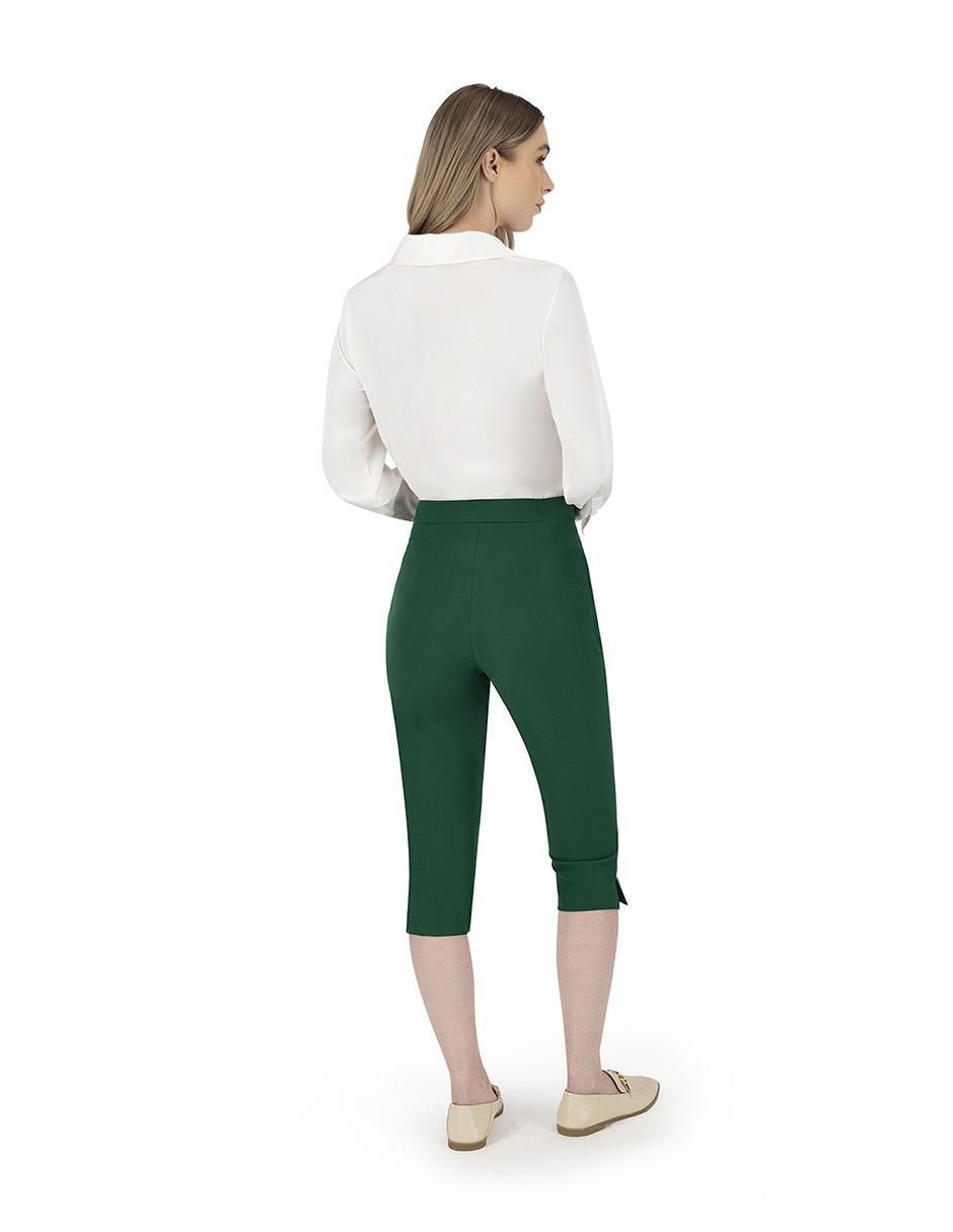 Pantalón capri regular para mujer 5
