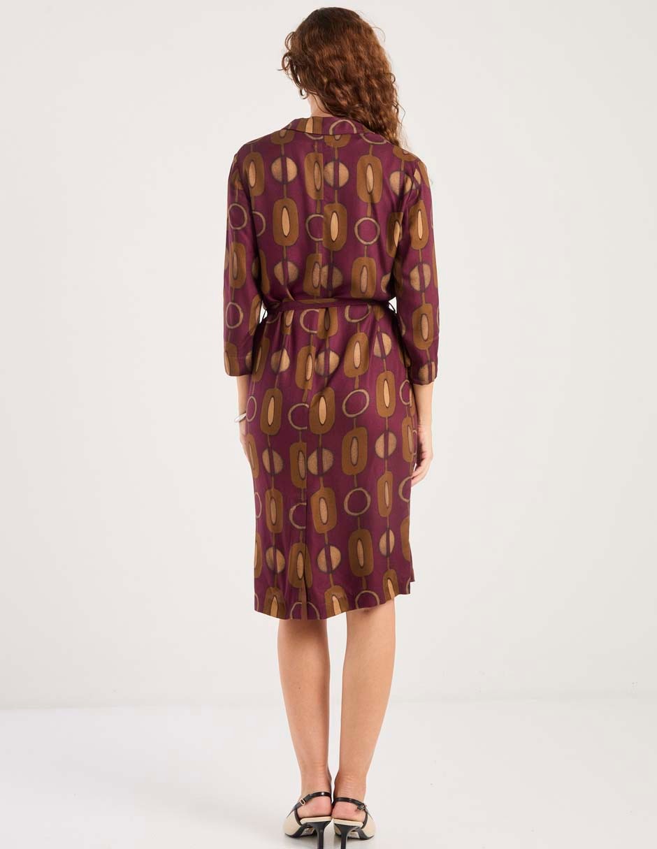 Vestido a la rodilla formal para mujer