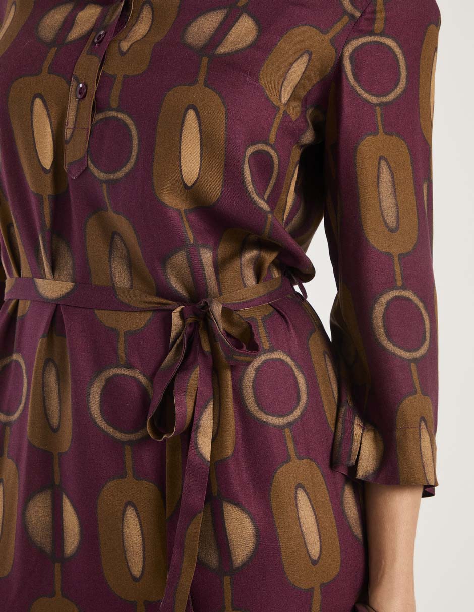 Vestido a la rodilla formal para mujer