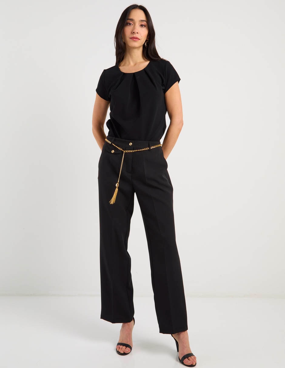 Pantalón straight para mujer Pantalón straight para mujer