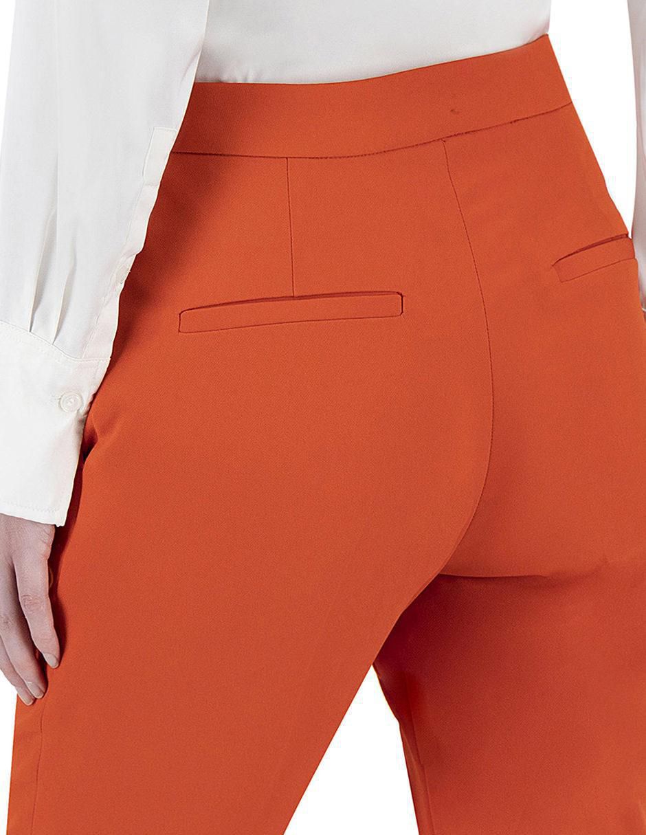 Pantalón de vestir ajustado para mujer 5