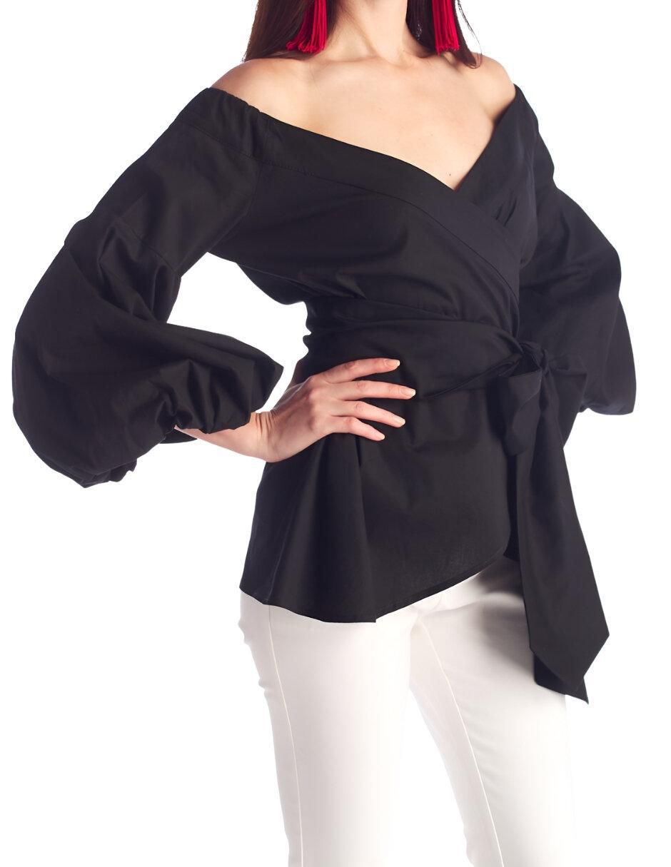 Blusa Beatriz Meade manga larga para mujer