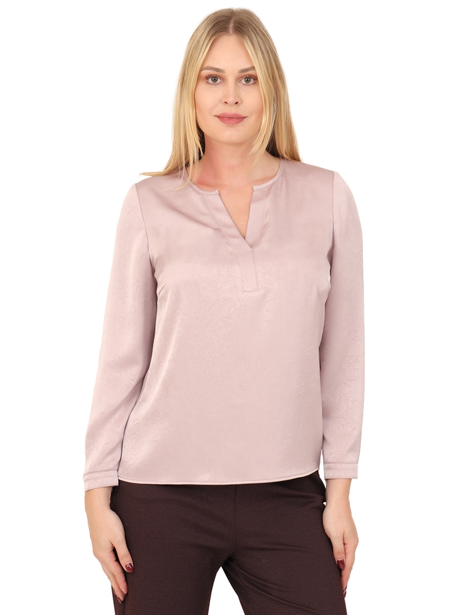 Blusa manga larga para mujer 1