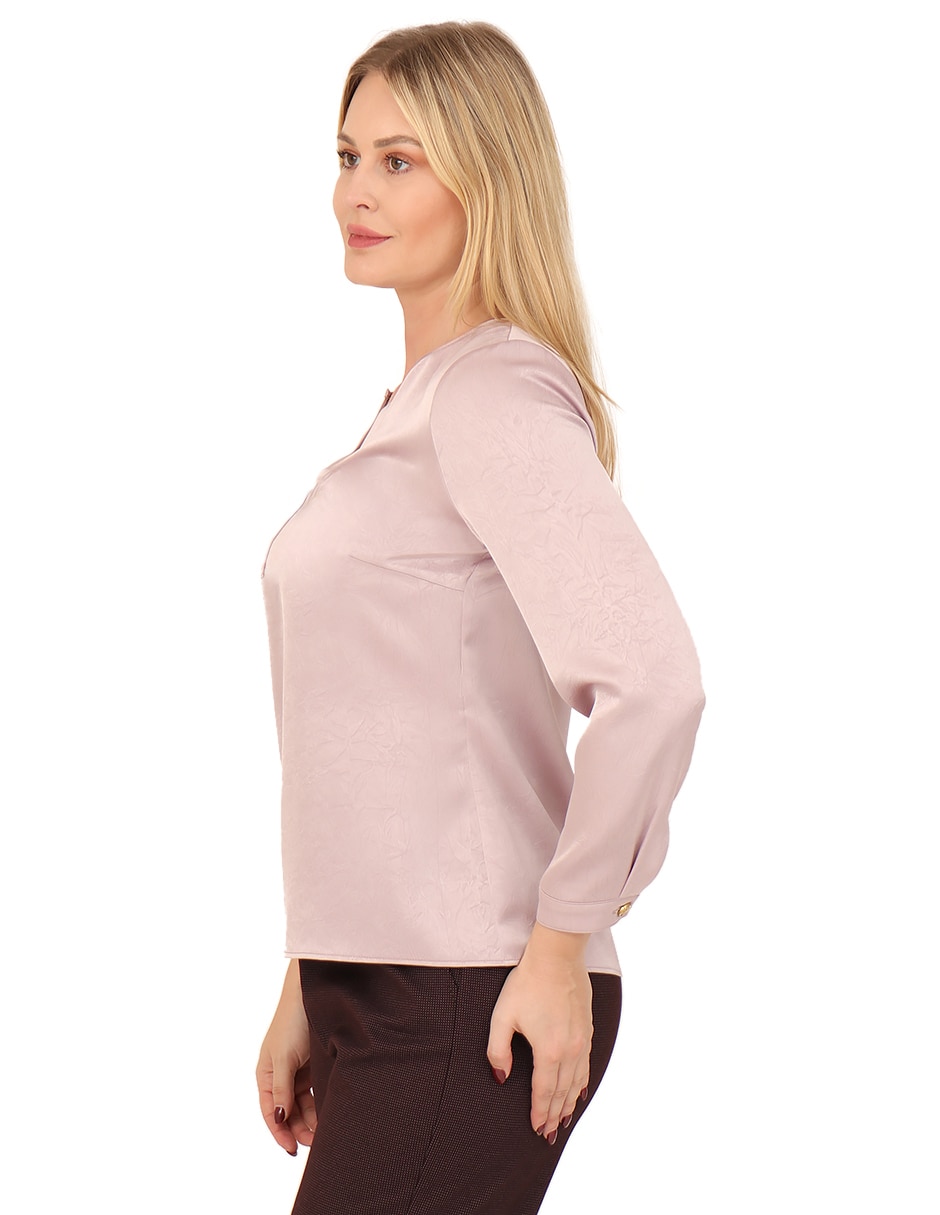 Blusa manga larga para mujer 8