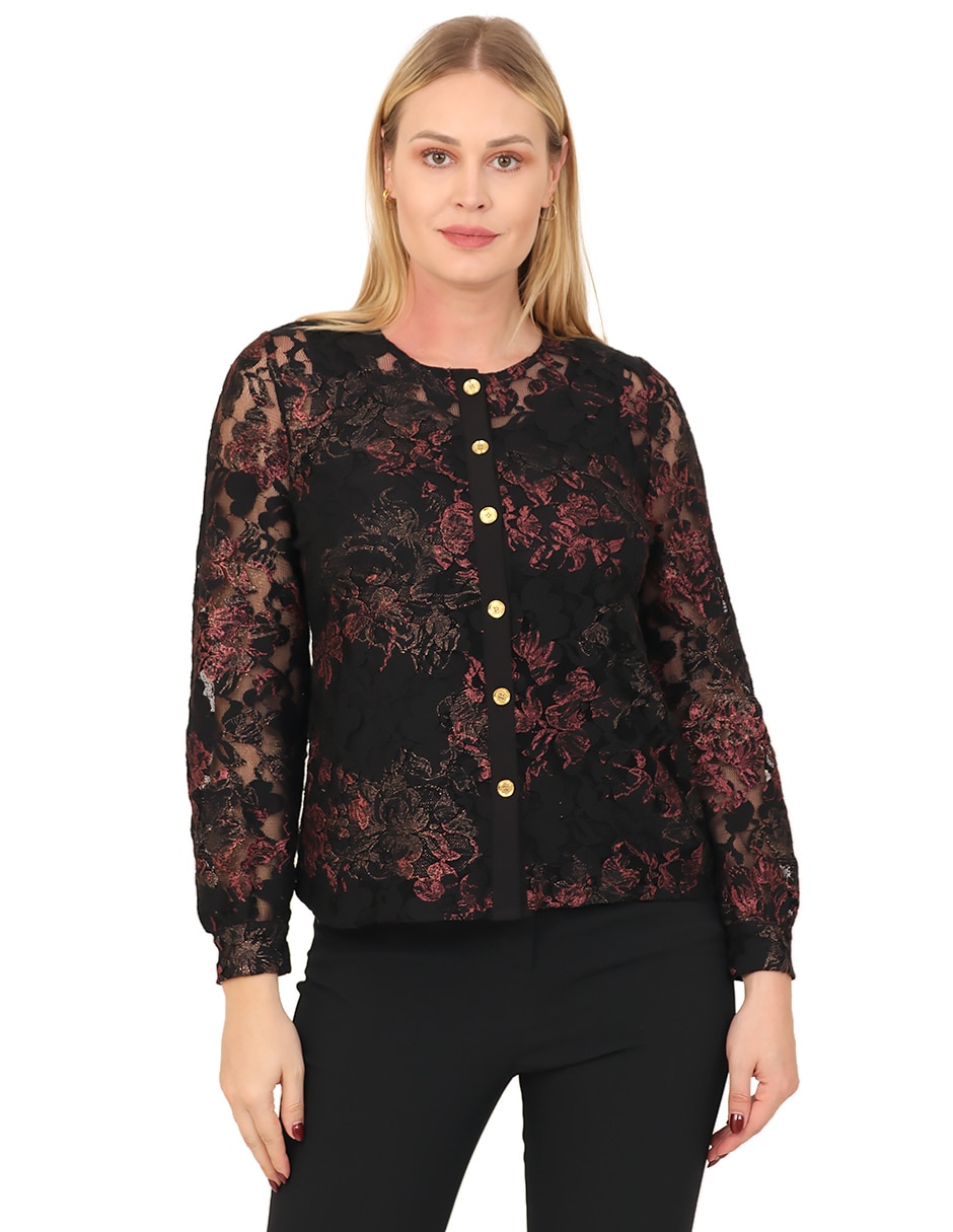Blusa manga larga para mujer 1