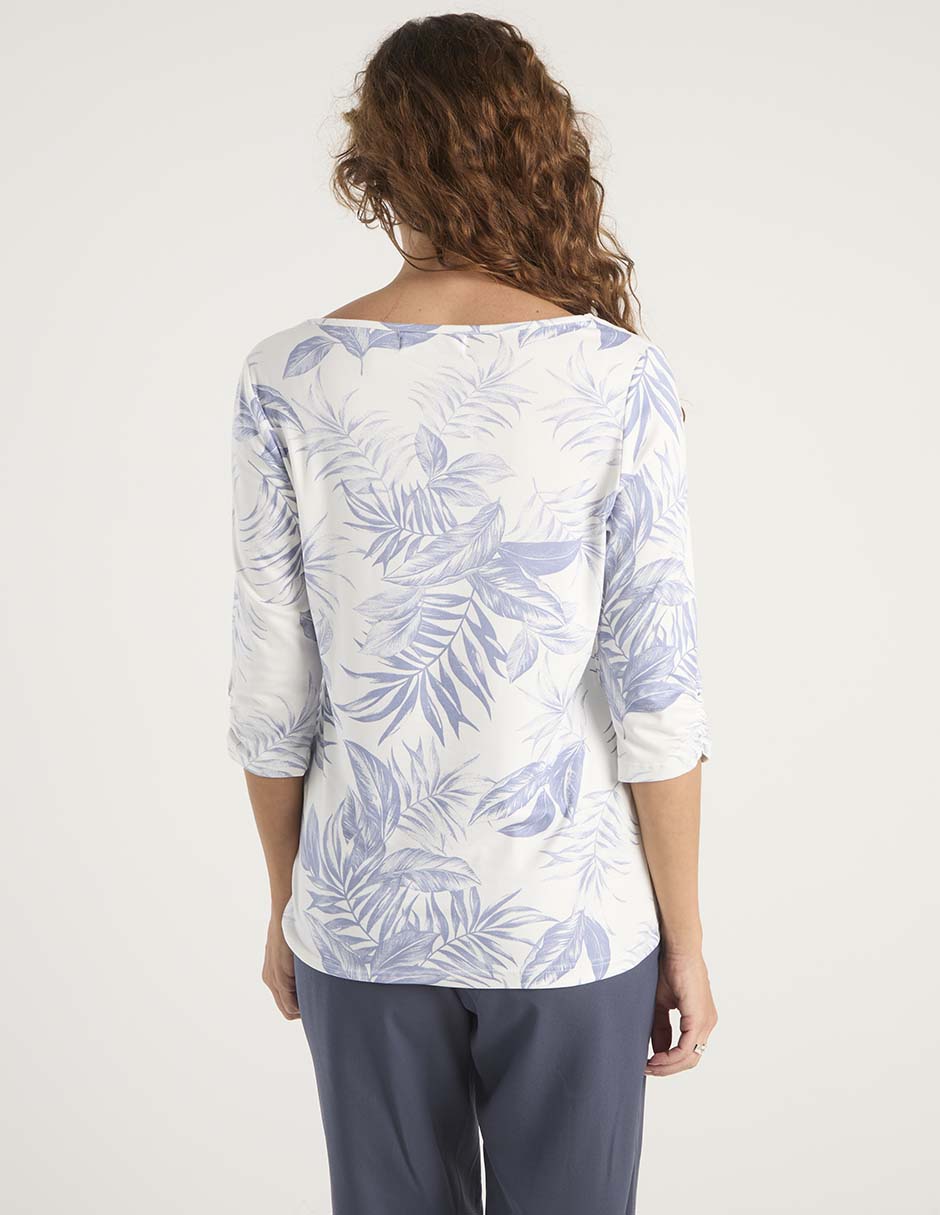 Playera manga 3/4 para mujer 6