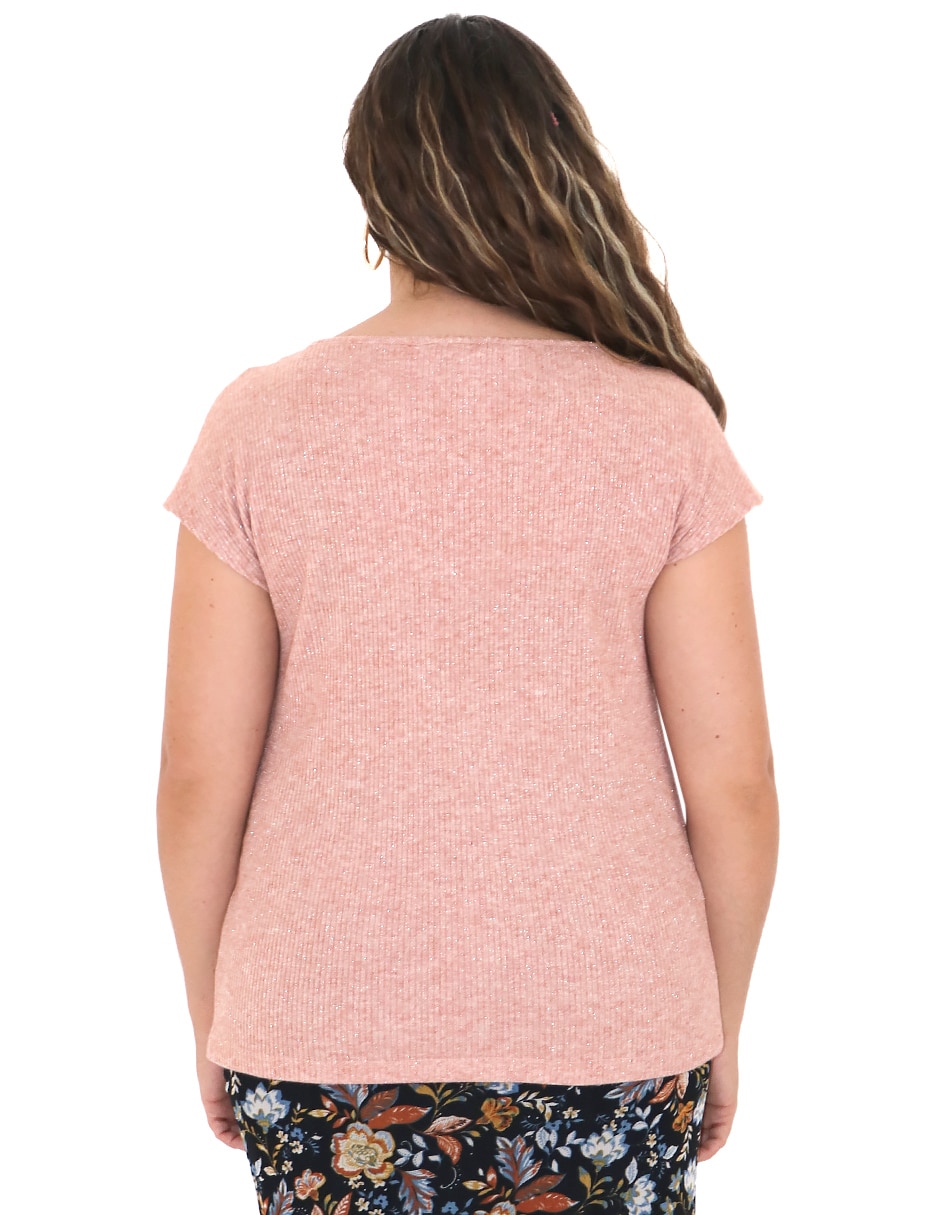 Blusa manga corta para mujer 11