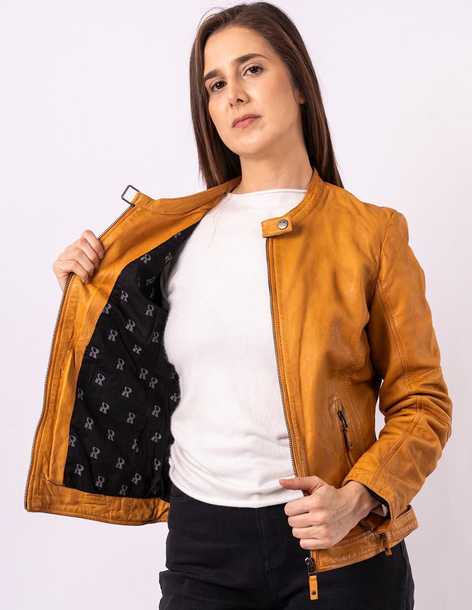 Chamarra Donna de piel para mujer 6