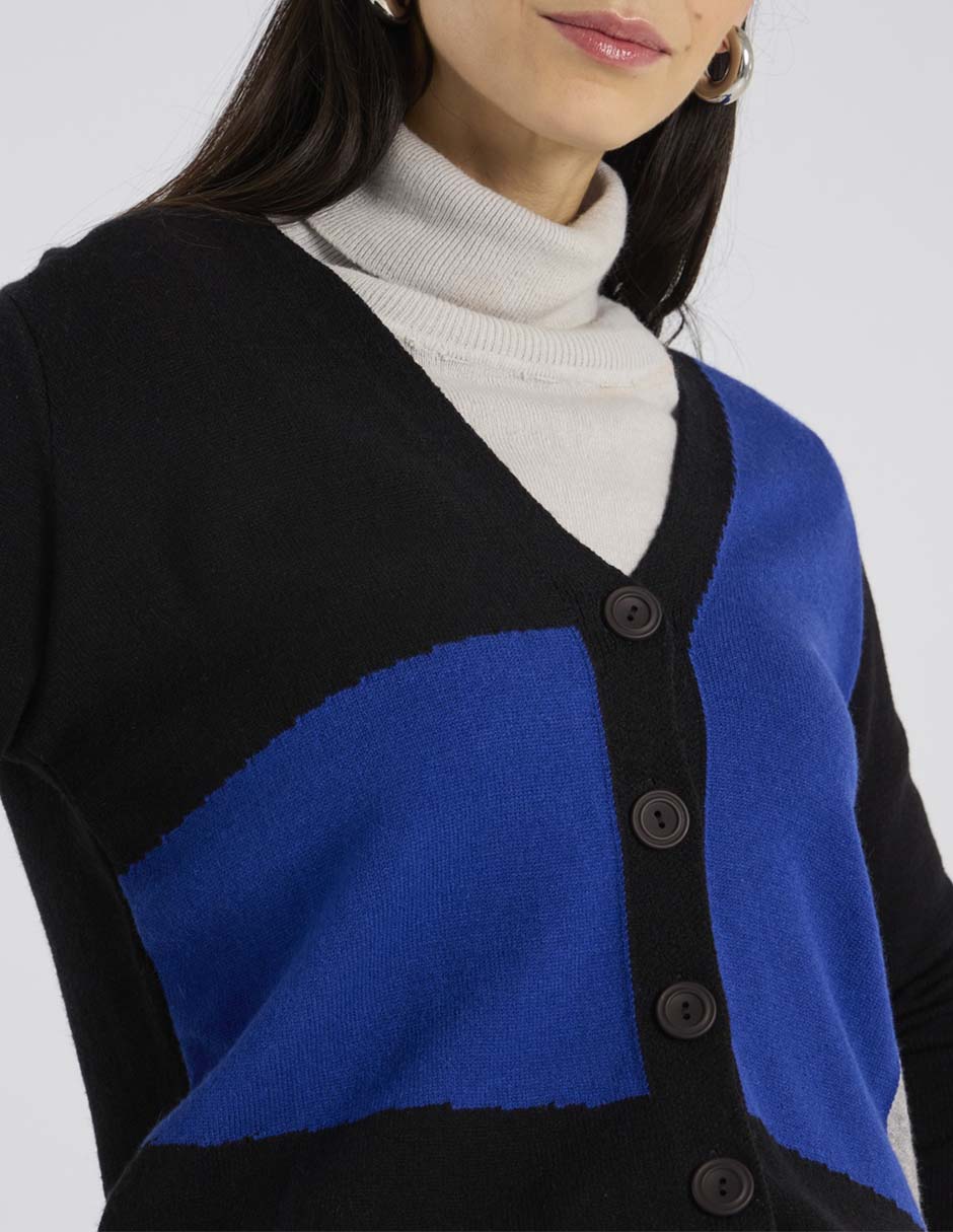 Suéter cuello V para mujer 8