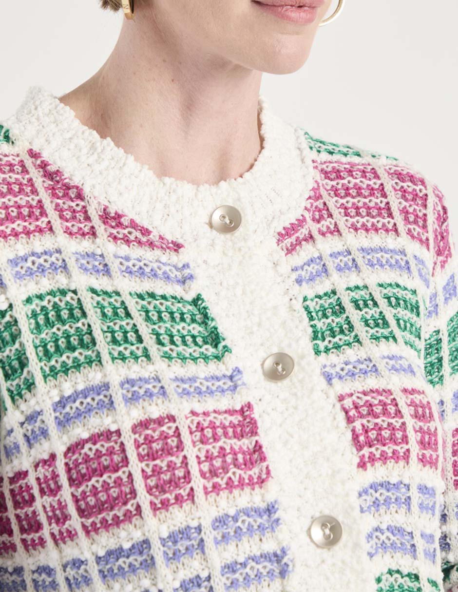 Suéter Damaia Atelier cuello redondo para mujer