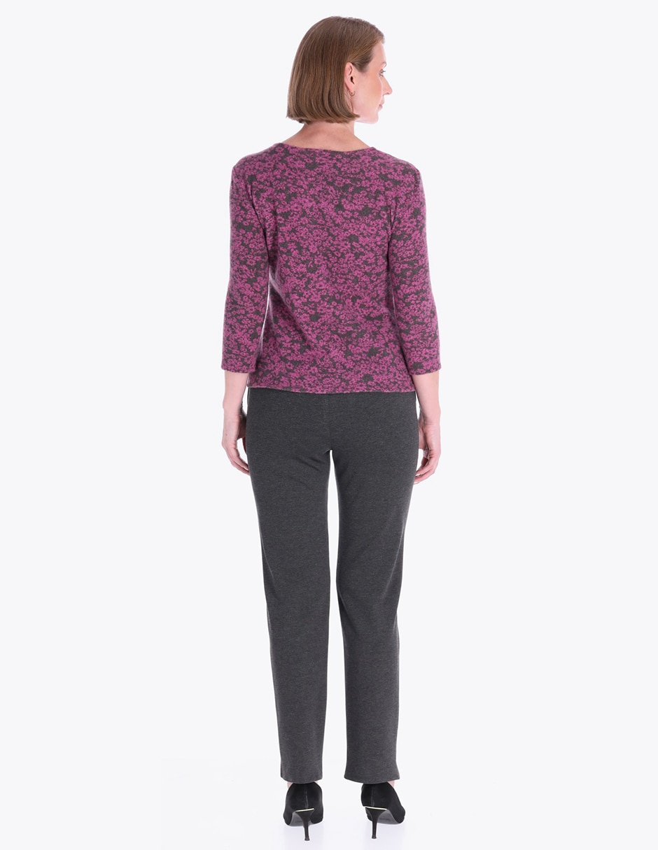 Blusa Charme manga 3/4 para mujer